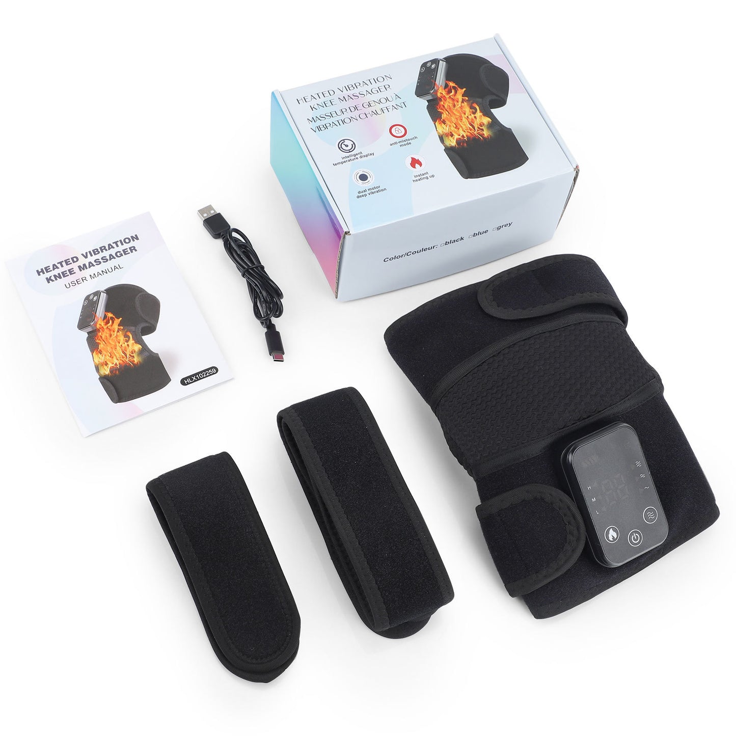 Heating vibration massage shoulder / leg universal protective gear