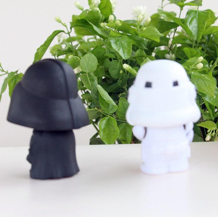 Q version Star Wars Black Soldier White Soldier Ornaments