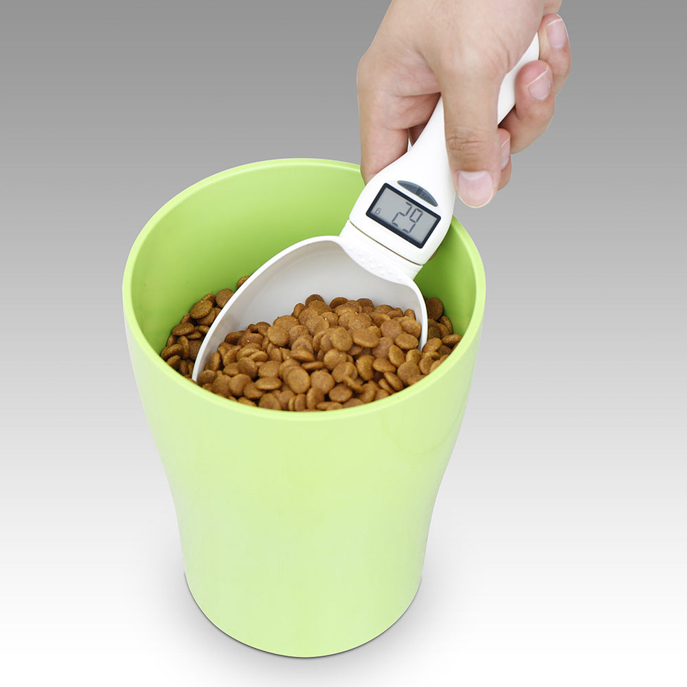 Electronic pet supplies measuring spoon