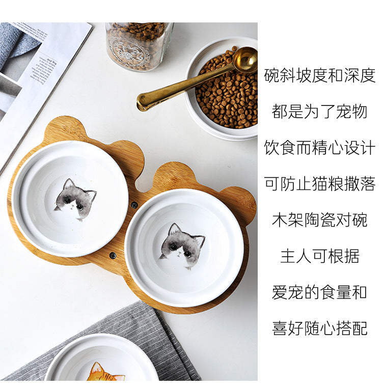 Pets Feeding Bowl Set