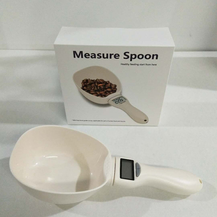 Electronic pet supplies measuring spoon