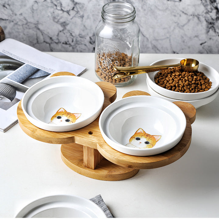 Pets Feeding Bowl Set