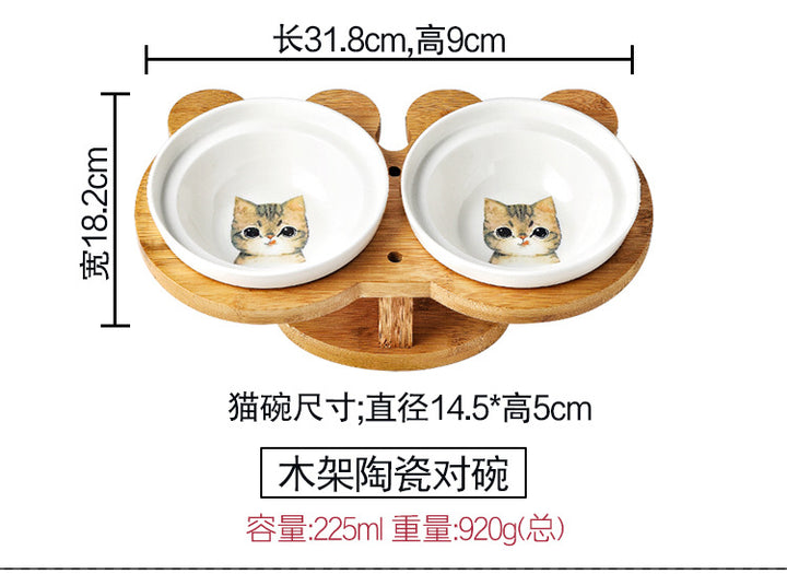 Pets Feeding Bowl Set