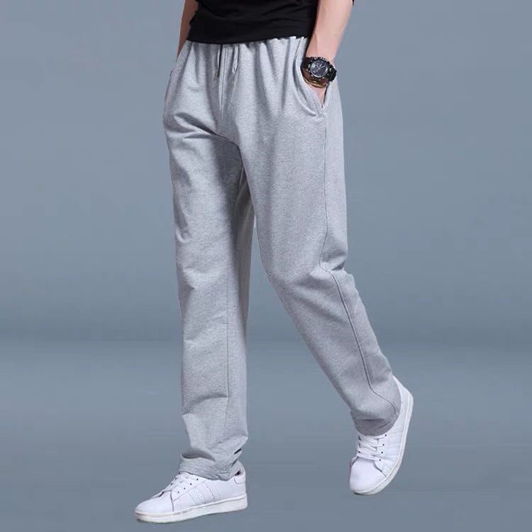 Casual straight trousers