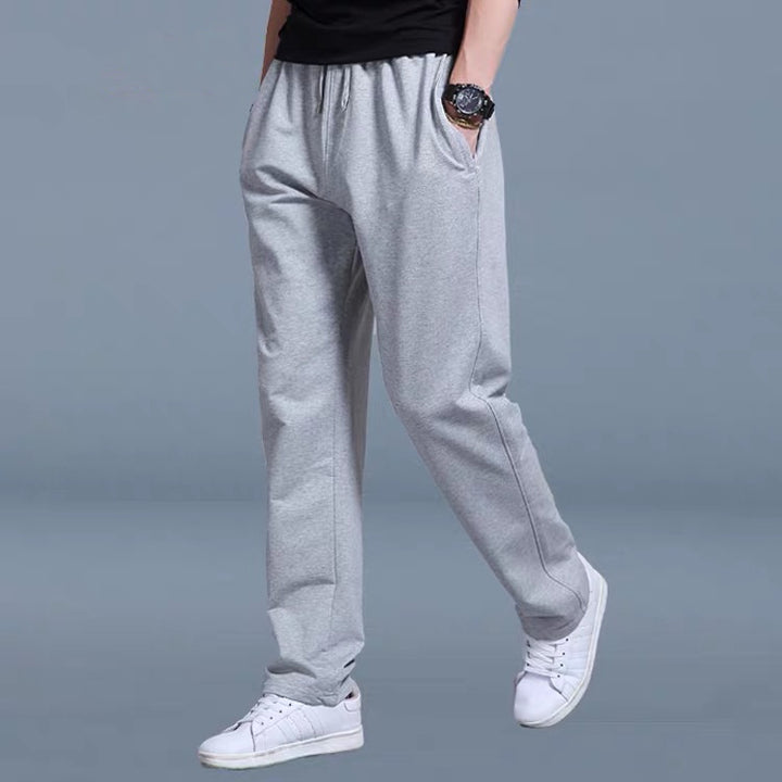 Casual straight trousers