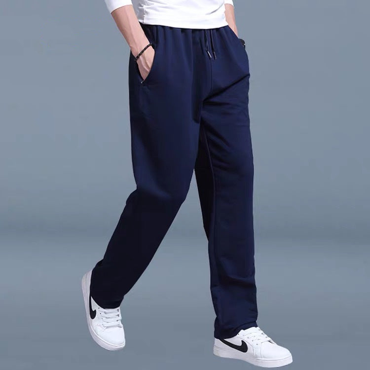 Casual straight trousers