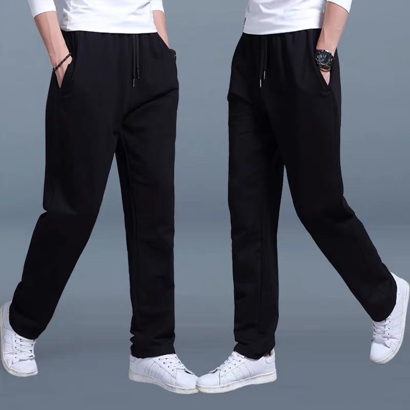 Casual straight trousers