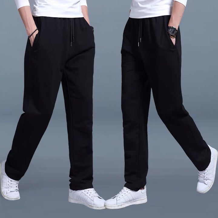 Casual straight trousers