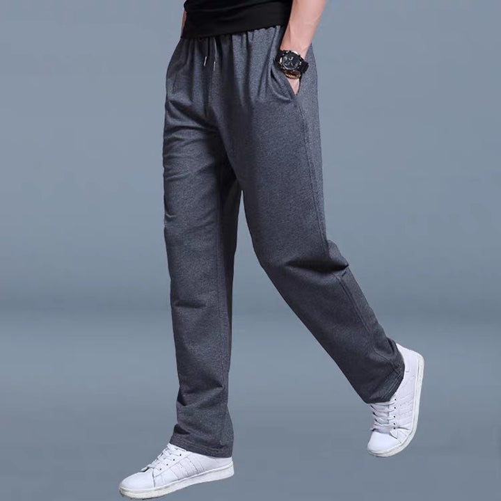 Casual straight trousers