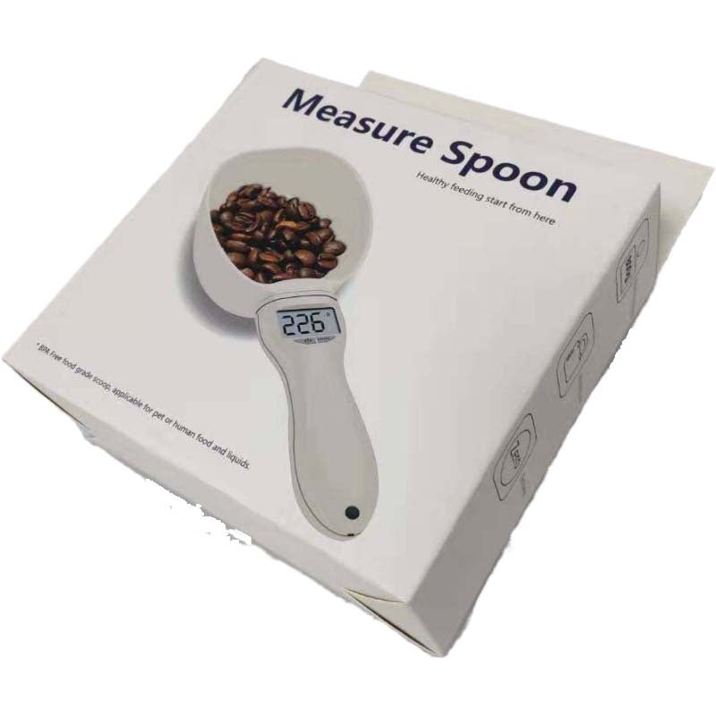 Electronic pet supplies measuring spoon