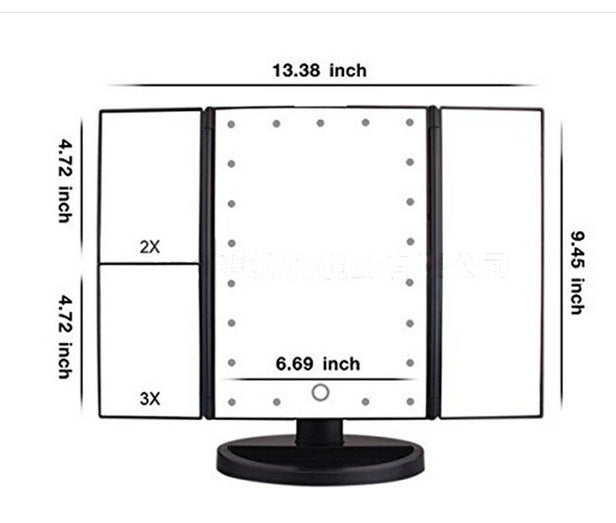 Fill-Light Luminous LED Makeup Mirror