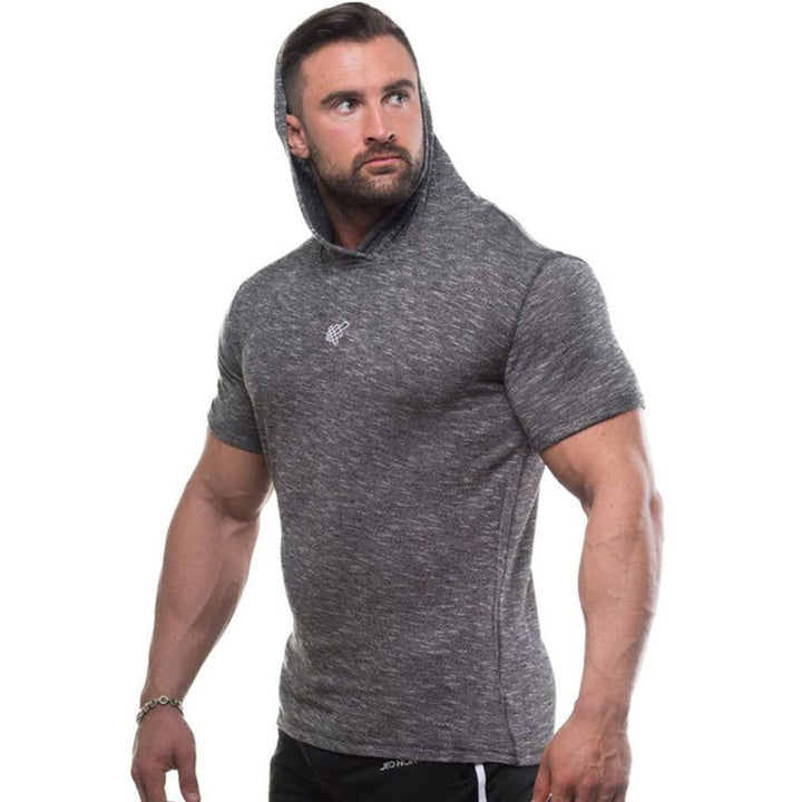 Fitness Short-sleeved sweater
