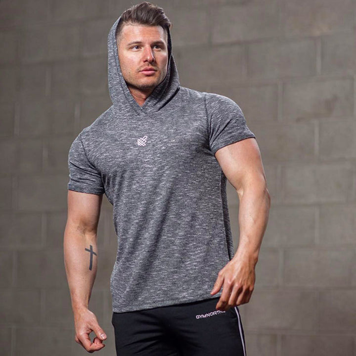 Fitness Short-sleeved sweater