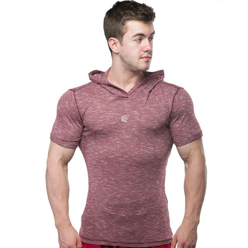 Fitness Short-sleeved sweater