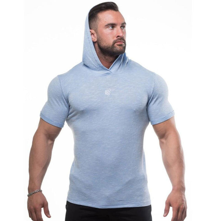 Fitness Short-sleeved sweater