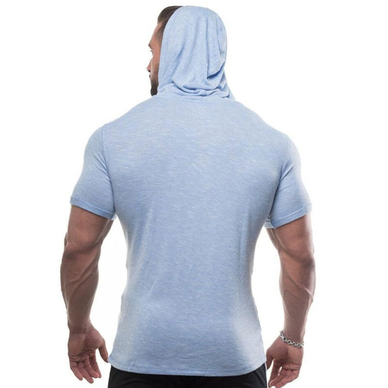 Fitness Short-sleeved sweater