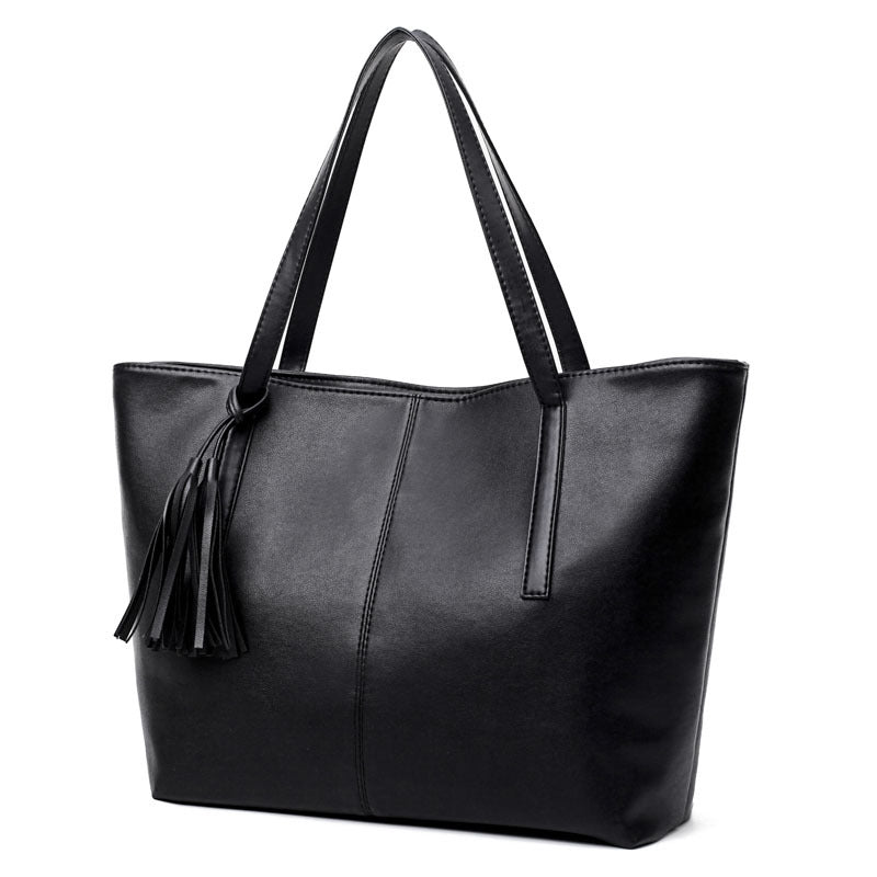 Korean style trendy large shoulder bag