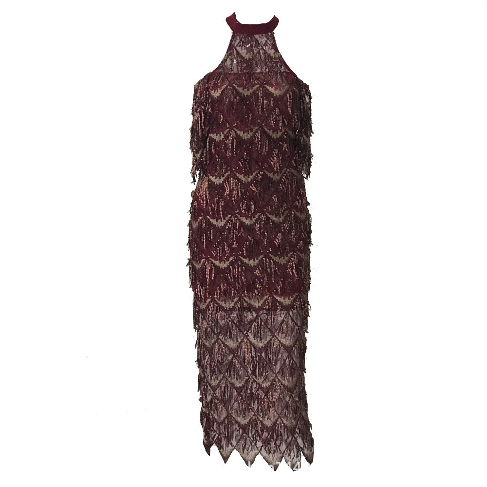 Tassels Woman Fringe Dress