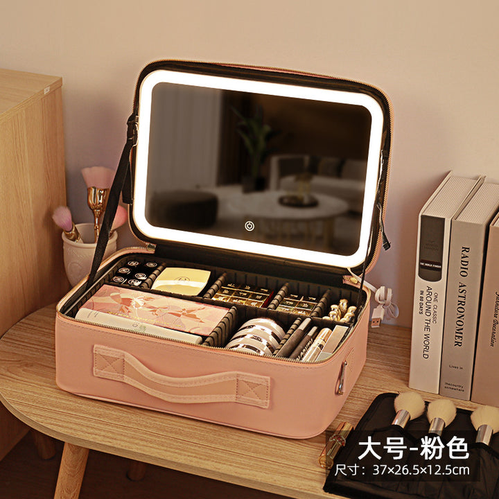 Makeup Bag with LED Light