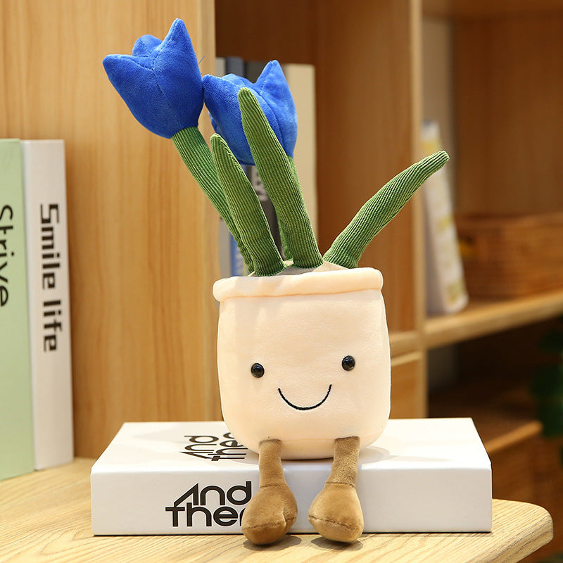 Creative home decoration simulation plant tulip🌷 plush doll