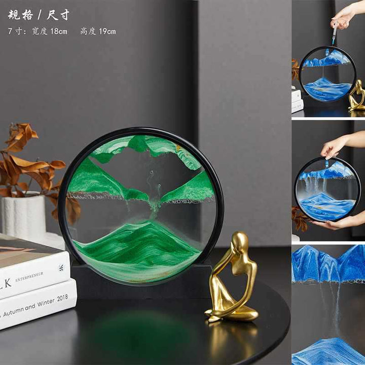 Hourglass Quicksand Glass Creative Ornaments