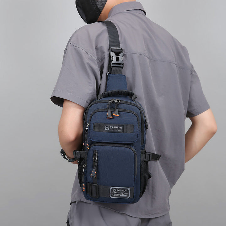 Simple versatile shoulder messenger bag