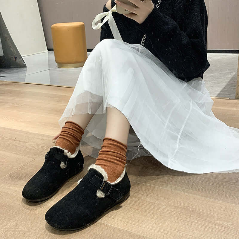 Warm cotton shoes