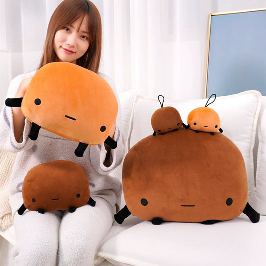 Sad potato pillow & Cute potato doll