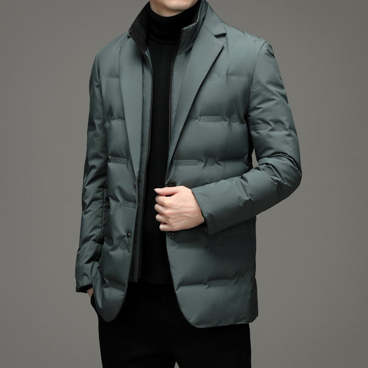 2025  two-piece suit-style down jacket