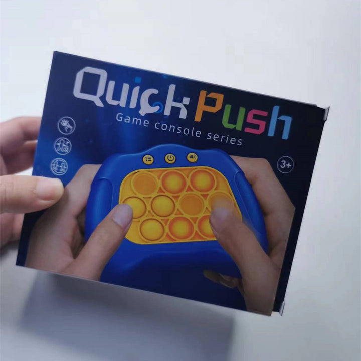 Children's speed push game machine