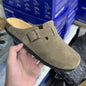 Cowhide Birkenstock Slippers