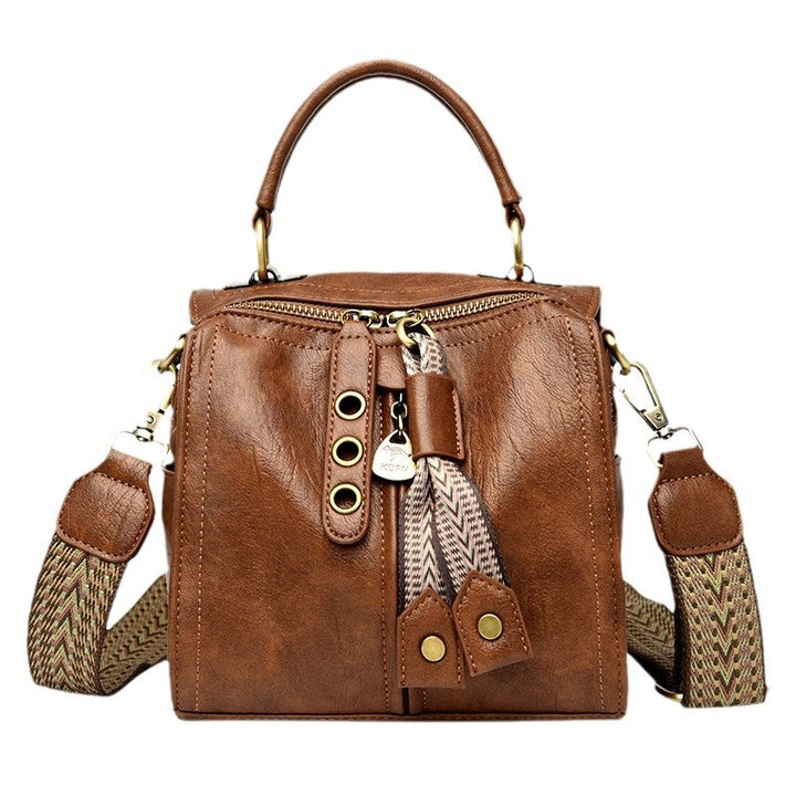 Multi-compartment practical shoulder bag