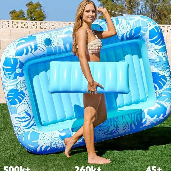 Floating bed