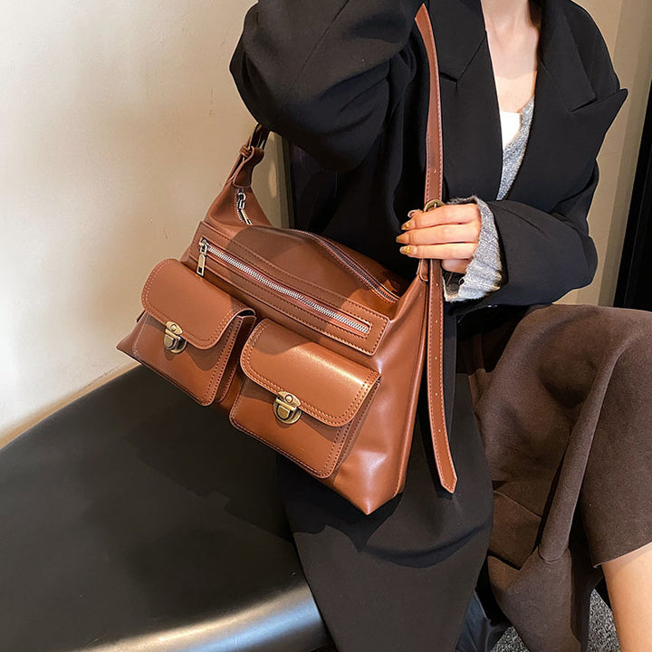 High-end Multi-pocket Tote Bag