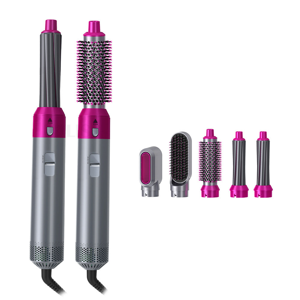 Five-in-one comb electric hair dryer