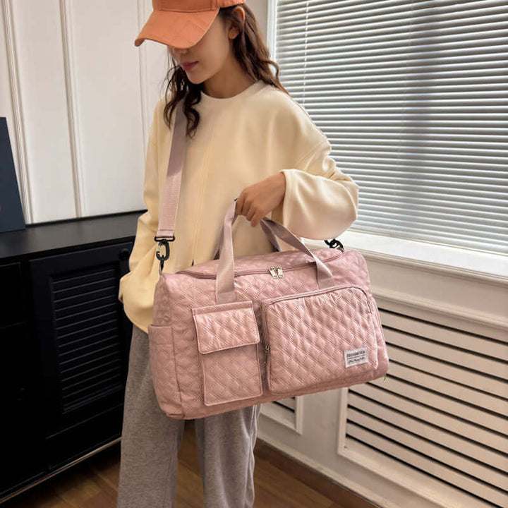 Multi-function shoulder sports bag