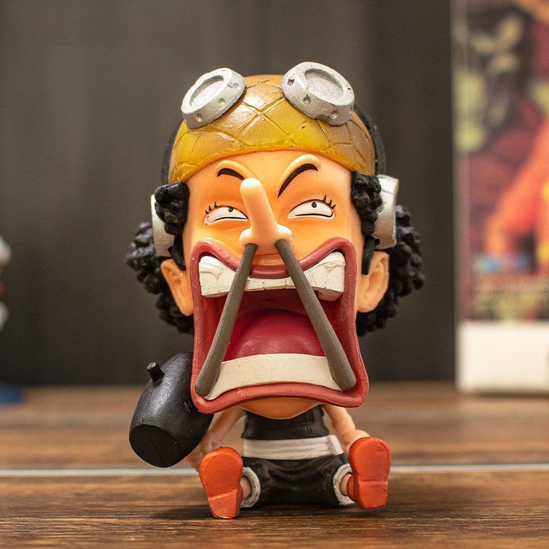 One Piece Big Head GK sitting doll