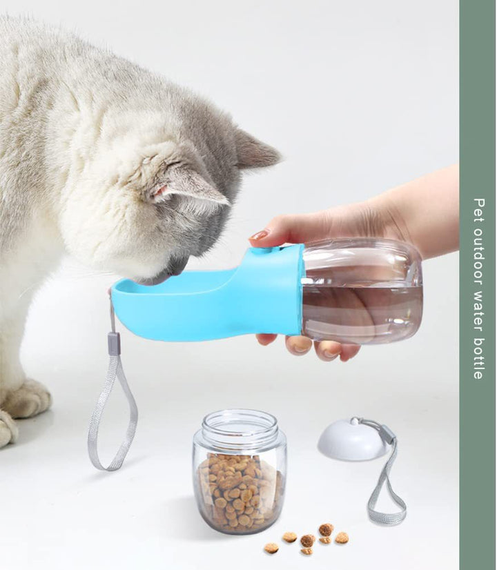 pet two-in-one water and food cup