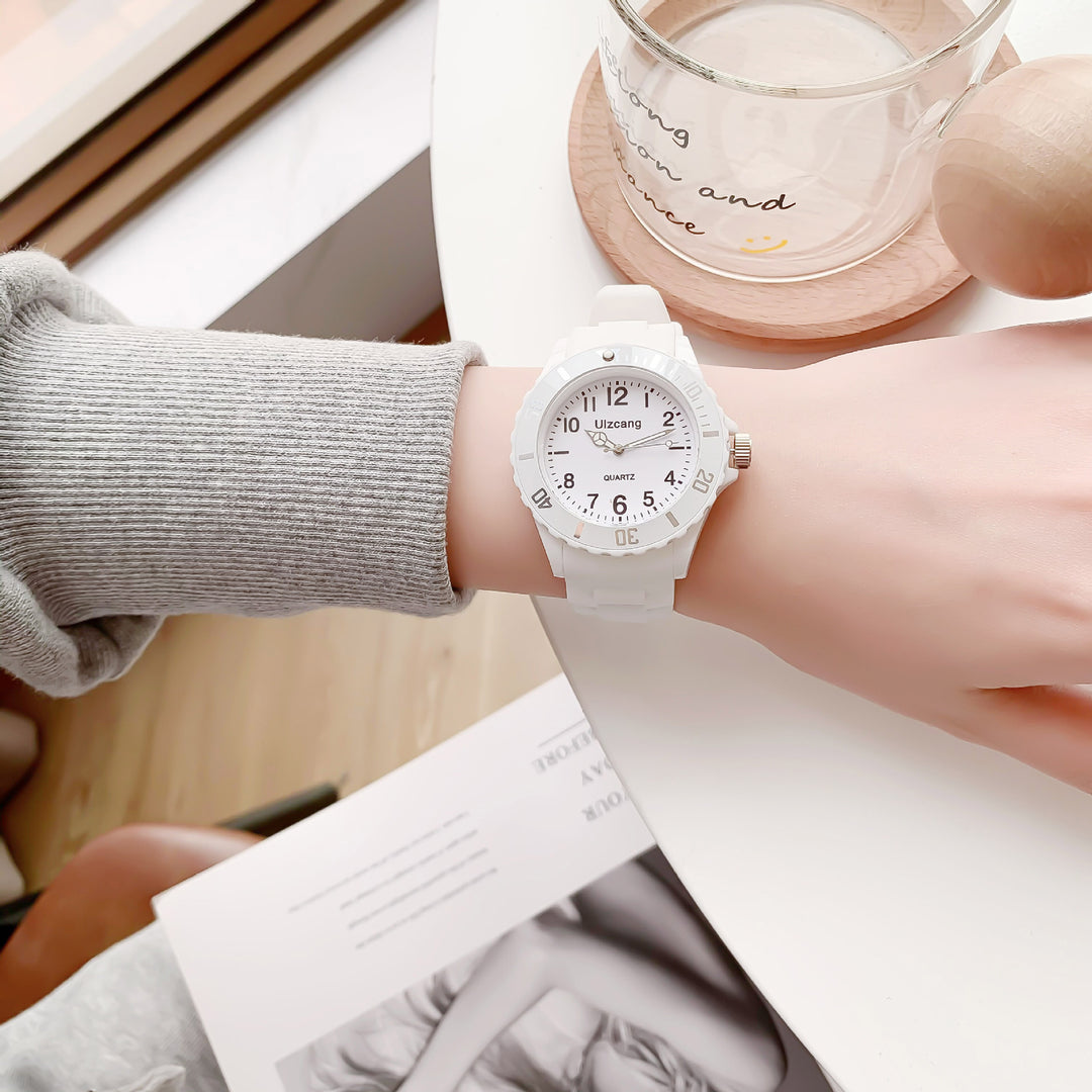 Students anti-fall colored watch