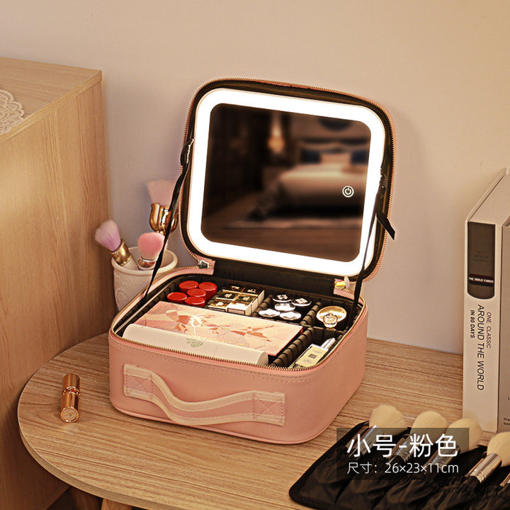 Makeup Bag with LED Light