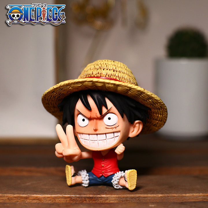 One Piece Big Head GK sitting doll