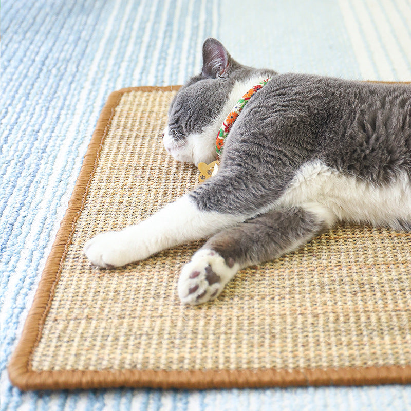 Sisal cat scratching mat anti-cat scratching sofa protection