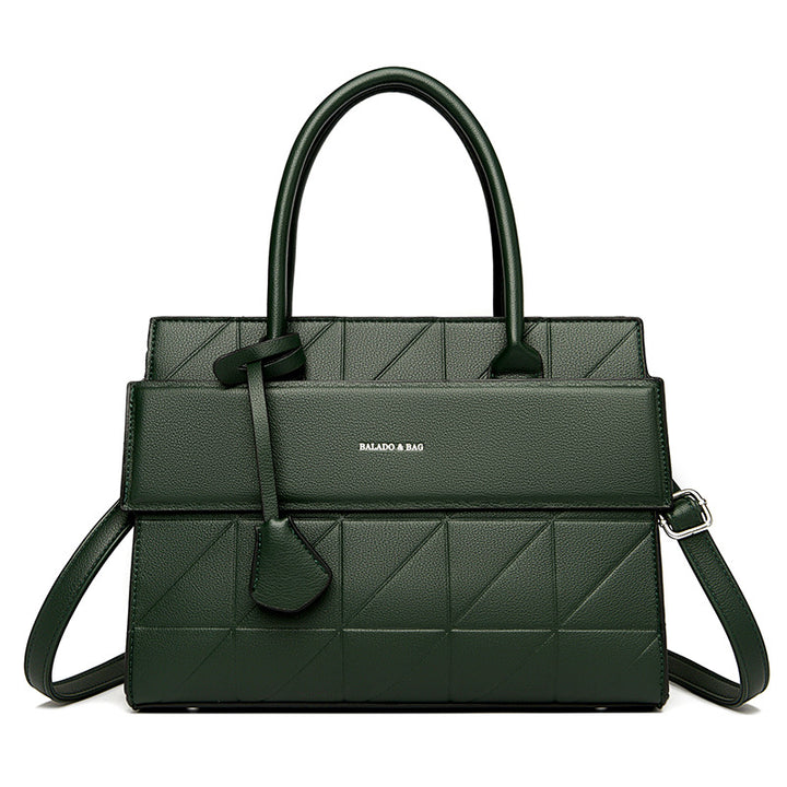 Light luxury texture all-match hand-held tote bag