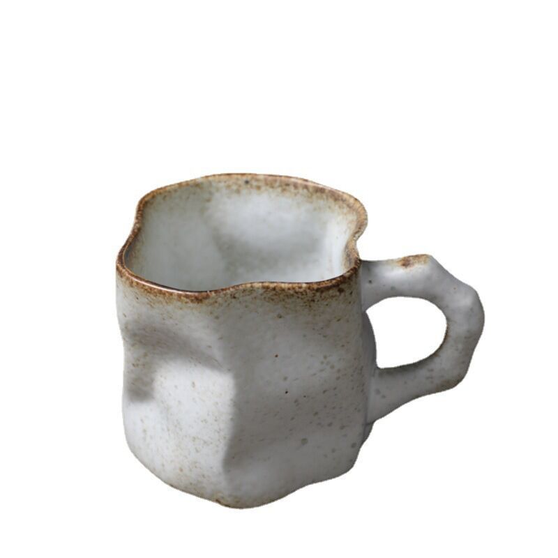 Japanese simple stoneware coffee cup