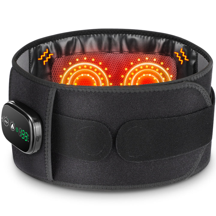 Heating massage belt