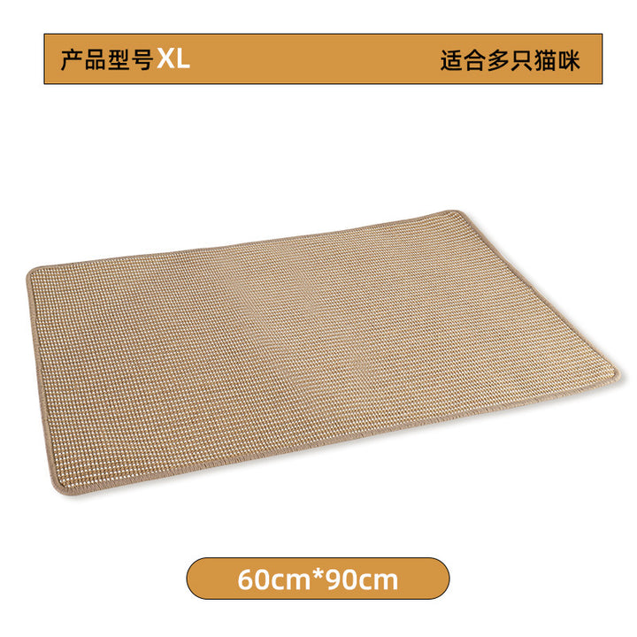 Sisal cat scratching mat anti-cat scratching sofa protection