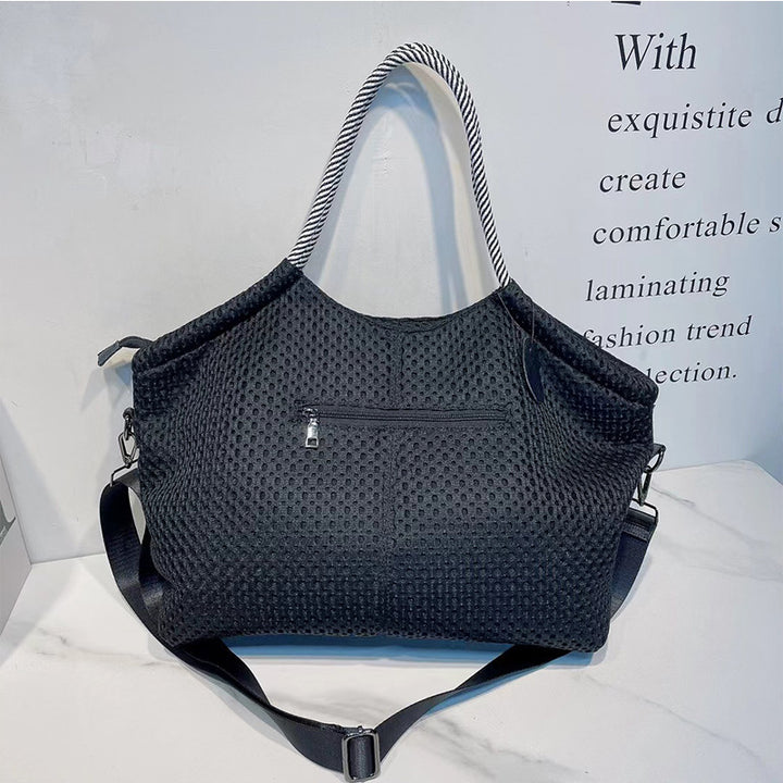 Waterproof nylon mesh shoulder bag