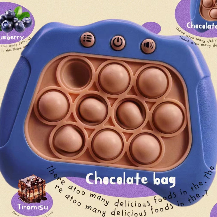 Children's speed push game machine