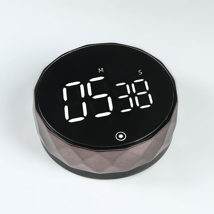 LCD Round Magnetic Rotating Timer