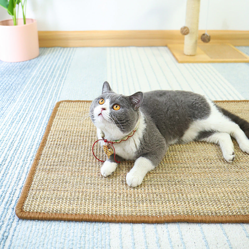 Sisal cat scratching mat anti-cat scratching sofa protection
